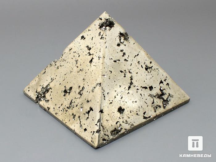Пирамида из пирита, 9,5х9,4х7,2 см, 20-33/9, фото 1