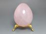 Яйцо из розового кварца, 6,9х5,5 см, 22-6/3, фото 1
