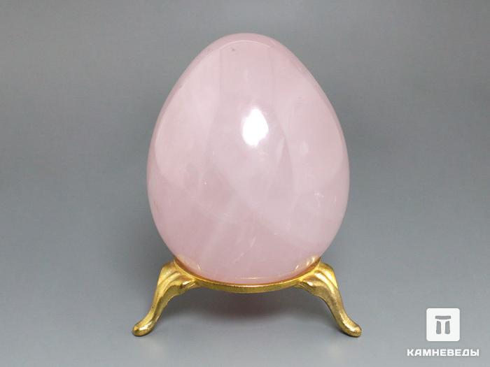 Яйцо из розового кварца, 6,9х5,5 см, 22-6/3, фото 1
