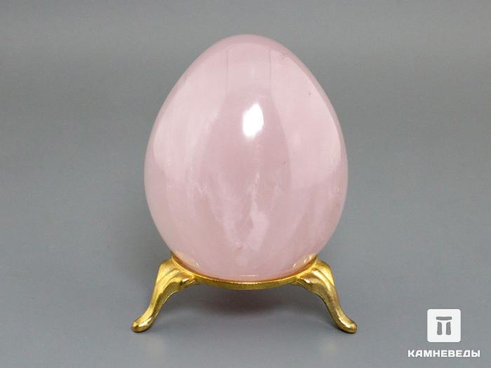 Яйцо из розового кварца, 6,9х5,5 см, 22-6/3, фото 2