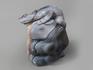 Игуана из агата с жеодой кварца, 13х11х8,7 см, 23-39/17, фото 3
