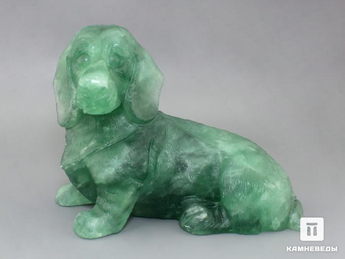 Собака из флюорита, 15х10,8х6,6 см, 23-285, фото 2