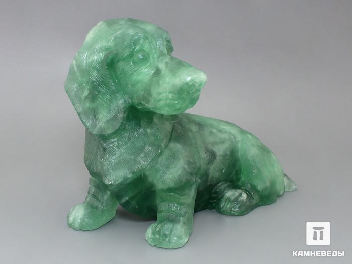 Собака из флюорита, 15х10,8х6,6 см, 23-285, фото 1