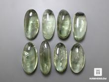 Празиолит (зелёный кварц), галтовка 3-3,5 см
