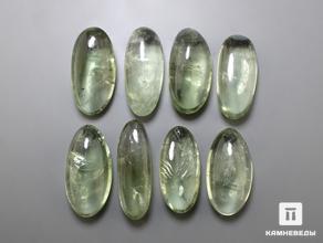 Празиолит (зелёный кварц), галтовка 3-3,5 см