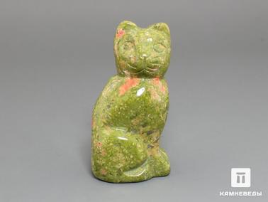 Унакит. Кошка из унакита, 5х2,7х2 см