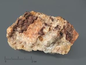 Гагаринит-(Y), Томсенолит, Криолит. Гагаринит-(Y) с томсенолитом и криолитом, 5,2х3,3х2,2 см