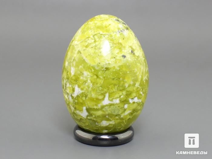 Яйцо из лизардита (серпентина), 5х3,6 см, 22-119/4, фото 1