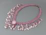 Ожерелье с розовым кварцем, 46-137/16, фото 2