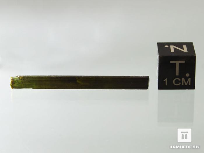 Турмалин (верделит), кристалл 3,5-4 см, 10-24/39, фото 2