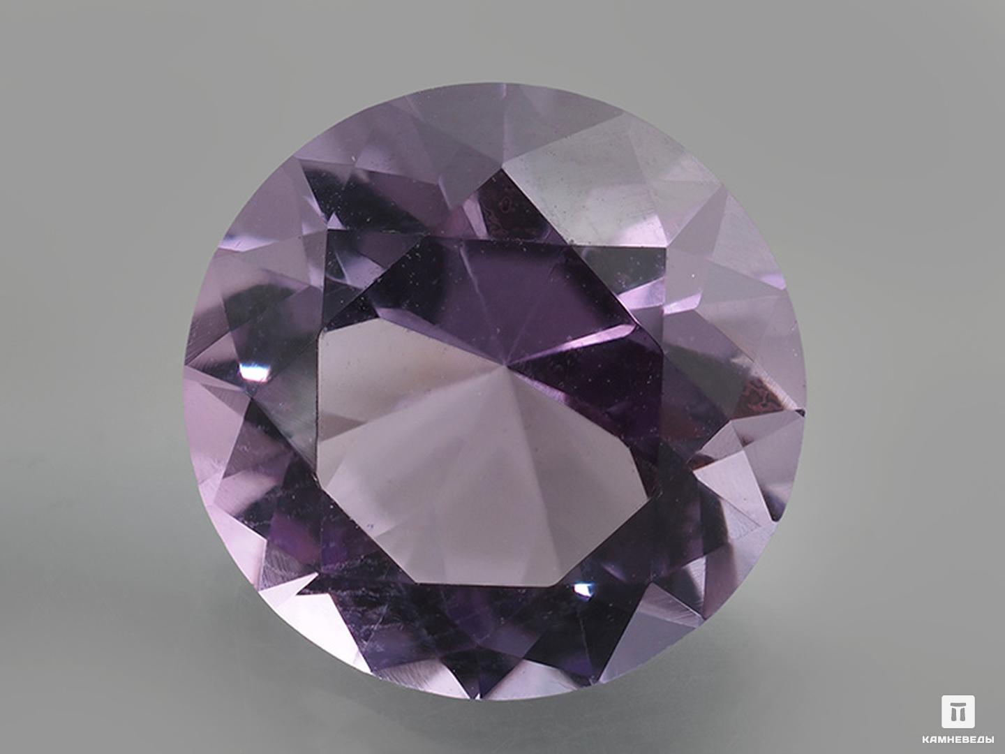 Аметист, огранка 10х7 мм (3,1 ct)