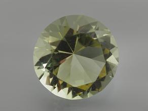 Цитрин, огранка 10х7 мм (3,2 ct)