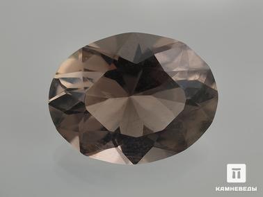 Раухтопаз, Дымчатый кварц. Раухтопаз (дымчатый кварц), огранка 10х8х5 мм (2,1 ct)