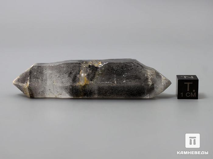 Горный хрусталь (кварц), двухголовый кристалл 8х1,8х1,5 см, 10-180/8, фото 3