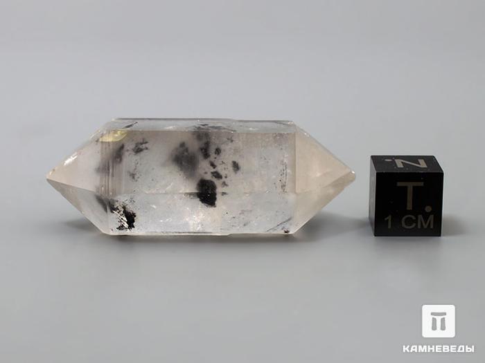 Горный хрусталь (кварц), двухголовый кристалл 4,5х1,5 см, 10-180/9, фото 2