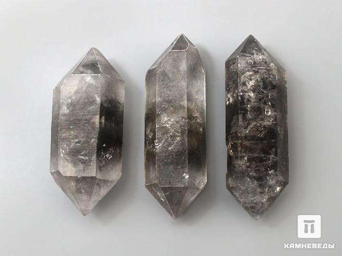 Кварц, двухголовый кристалл 4х1,5 см, 10-180/11, фото 3