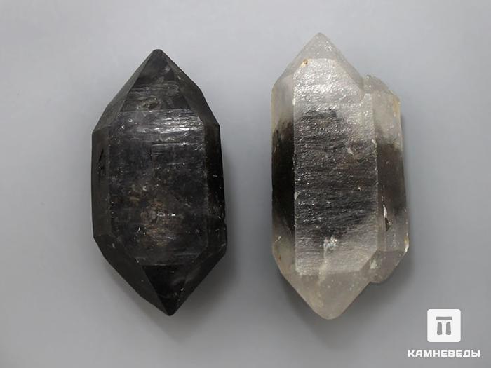 Кварц, двухголовый кристалл 4х1,5 см, 10-180/11, фото 2