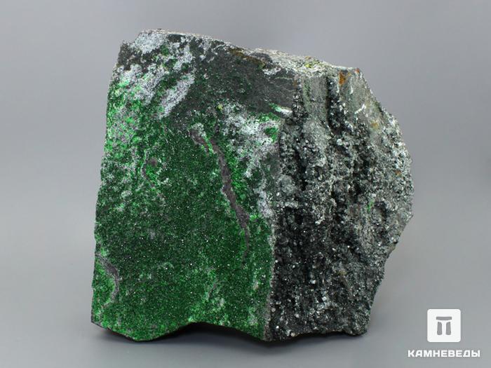 Уваровит (зелёный гранат), 17,5х14,5х7,2 см, 10-111/32, фото 3
