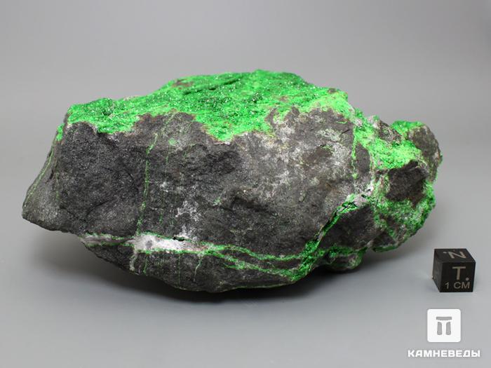Уваровит (зелёный гранат), 13,5х11х5,5 см, 10-111/35, фото 4