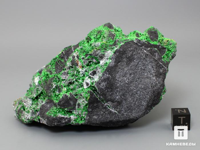 Уваровит (зелёный гранат), 11х8,5х6,2 см, 10-111/39, фото 7