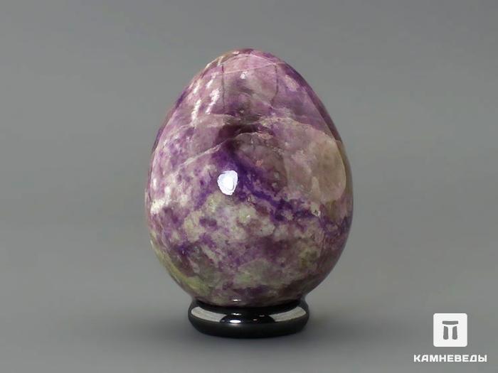 Яйцо из везувиана, гидрогроссуляра и родингита, 5,1х4 см, 22-73, фото 2