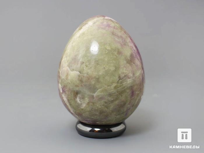 Яйцо из везувиана, гидрогроссуляра и родингита, 5,1х4 см, 22-73, фото 3