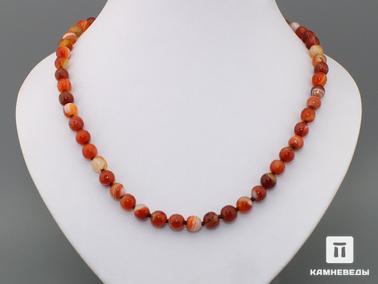 Сердолик. Бусы из сердолика, огранка