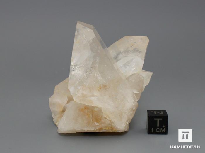 Горный хрусталь, сросток кристаллов 5,8х5х4,8 см, 10-606/11, фото 3