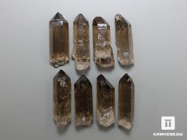 Дымчатый кварц, Раухтопаз. Раухтопаз (дымчатый кварц), кристалл 1,5-2,5 см