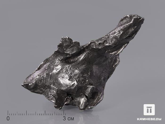 Метеорит Сихотэ-Алинь, осколок 7,5х4,2х2,6 см (100 г), 10-17/67, фото 1
