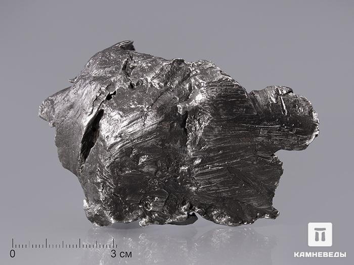 Метеорит Сихотэ-Алинь, осколок 8,8х5х4,4 см (210 г), 10-17/69, фото 1