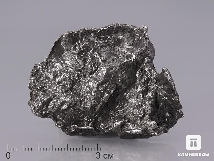 Метеорит Сихотэ-Алинь, осколок 5,3х3,9х1,8 см (95,17 г), 10-17/65, фото 1
