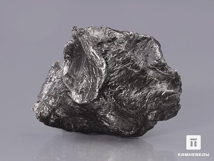 Метеорит Сихотэ-Алинь, осколок 5,3х3,9х1,8 см (95,17 г), 10-17/65, фото 2
