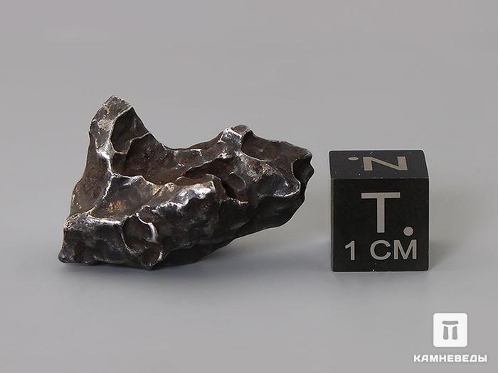 Метеорит Сихотэ-Алинь, индивидуал 2,8х1,9х1,3 см (14,37 г), 10-17/64, фото 2