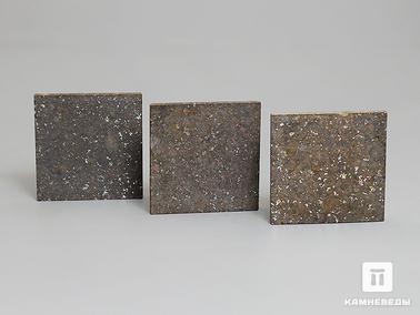 Метеориты. Метеорит Кольцово, пластина 2 см (1,8-2 г)