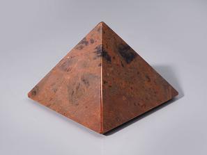 Пирамида из коричневого обсидиана, 5,5х5,5х4 см