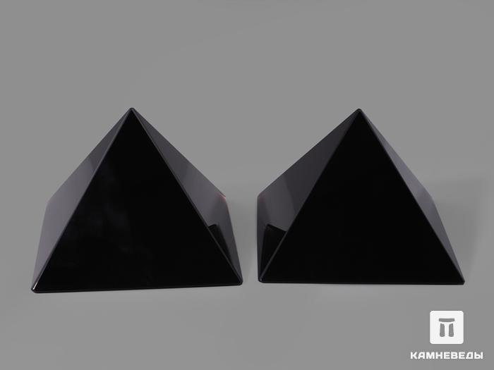 Пирамида из обсидиана, 10х10х7,5 см, 20-9/15, фото 2