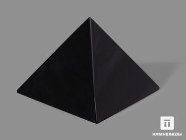Обсидиан. Пирамида из обсидиана, 10х10х7,5 см