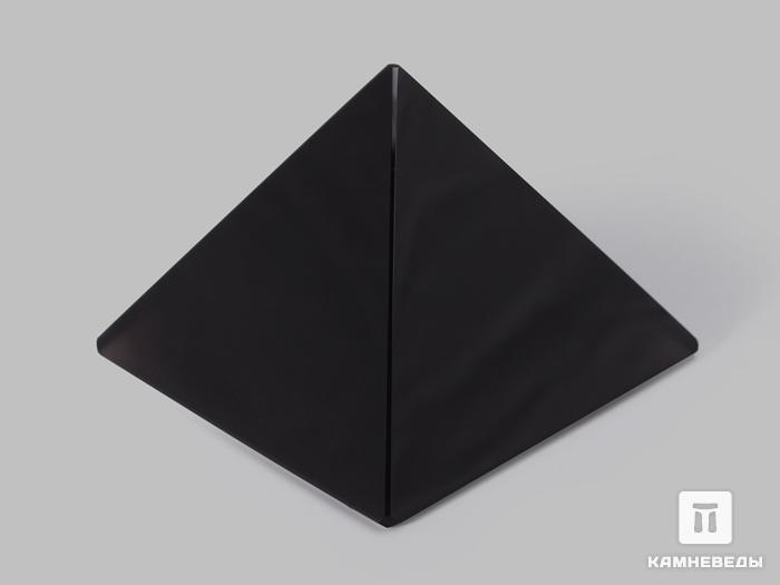 Пирамида из обсидиана, 6х6х4,4 см, 20-9/7, фото 1