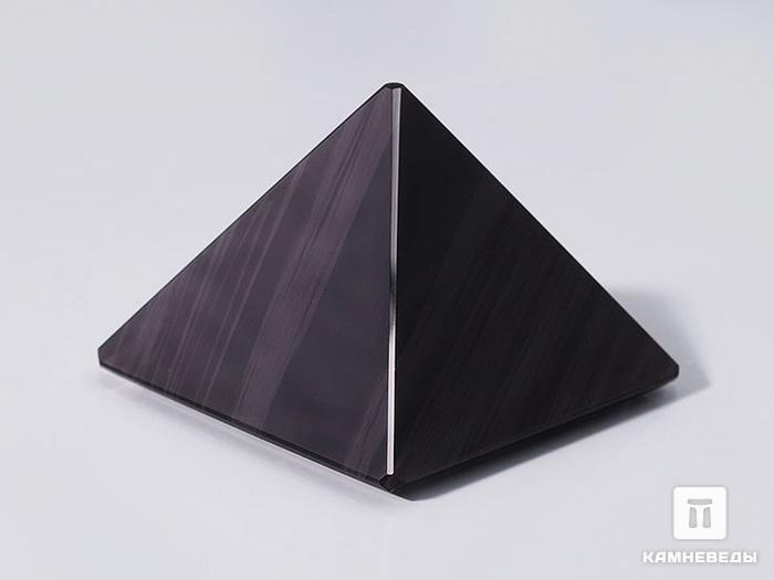 Пирамида из обсидиана, 4х4х3 см, 20-9/1, фото 1