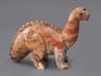 Брахиозавр из агальматолита, 17х13х6,1 см, 23-56/14, фото 3