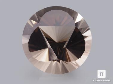 Раухтопаз, Дымчатый кварц. Раухтопаз (дымчатый кварц), огранка 14х10,5 мм (9,8 ct)