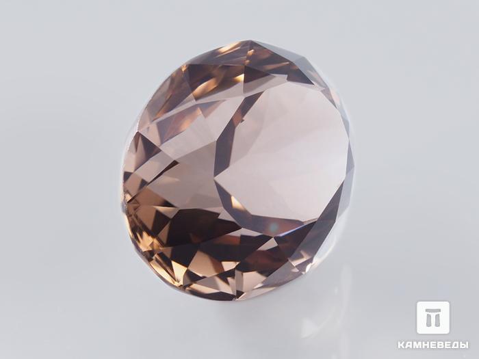 Дымчатый кварц (раухтопаз), огранка 13х10х8,5 мм (5,8 ct), 9-41/30, фото 2