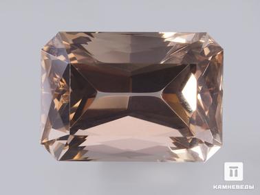 Раухтопаз, Дымчатый кварц. Раухтопаз (дымчатый кварц), огранка 14х10х8,5 мм (8,65 ct)