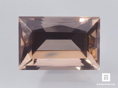 Раухтопаз, Дымчатый кварц. Раухтопаз (дымчатый кварц), огранка 12х8х6,5 мм (4,3 ct)