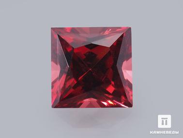 Гранат, Альмандин. Гранат, огранка 6х6х4 мм (1,34 ct)