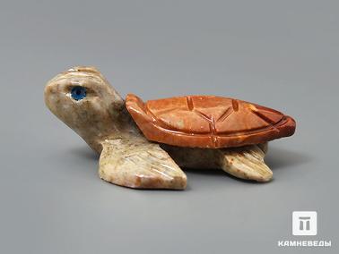 Агальматолит. Черепаха морская из агальматолита