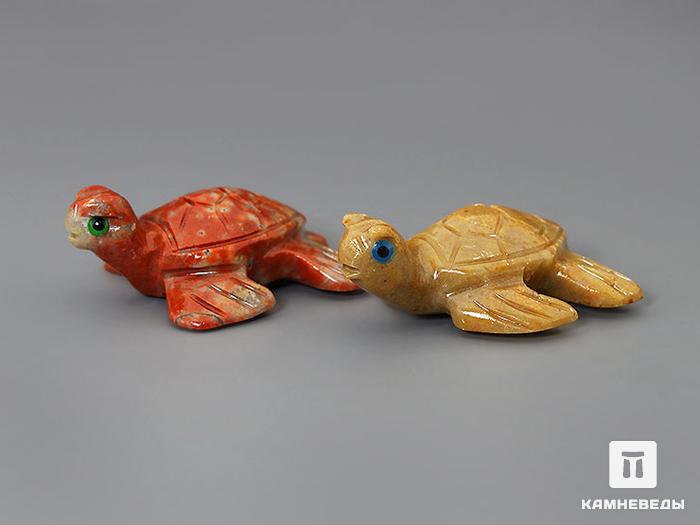 Черепаха морская из агальматолита, 23-75/34, фото 3
