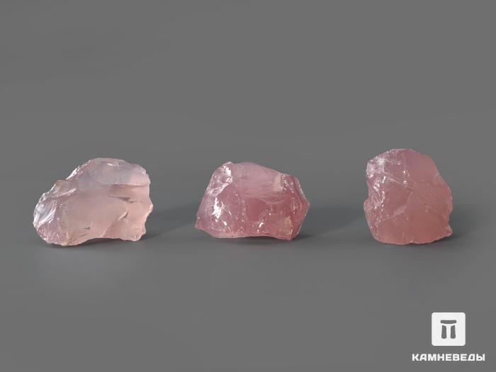Розовый кварц (высший сорт), 3,5-5  см (45-60 г), 10-109/13, фото 2
