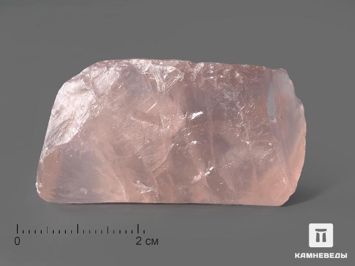 Розовый кварц (высший сорт), 3-4 см (20-25 г), 10-109/10, фото 1